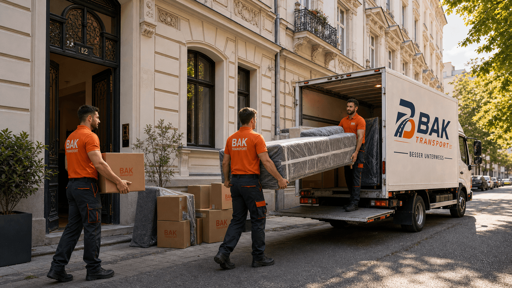 Privatumzug Wien — BAK Transport Private move